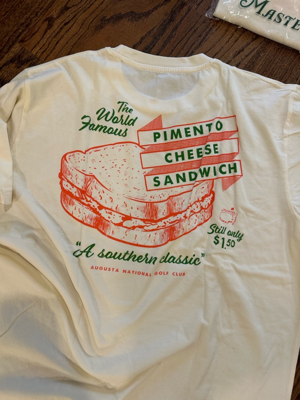2026 Masters Pimento Cheese T-Shirt XL